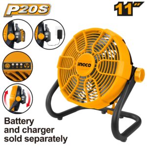 Ingco Cordless Fan 2 Speed