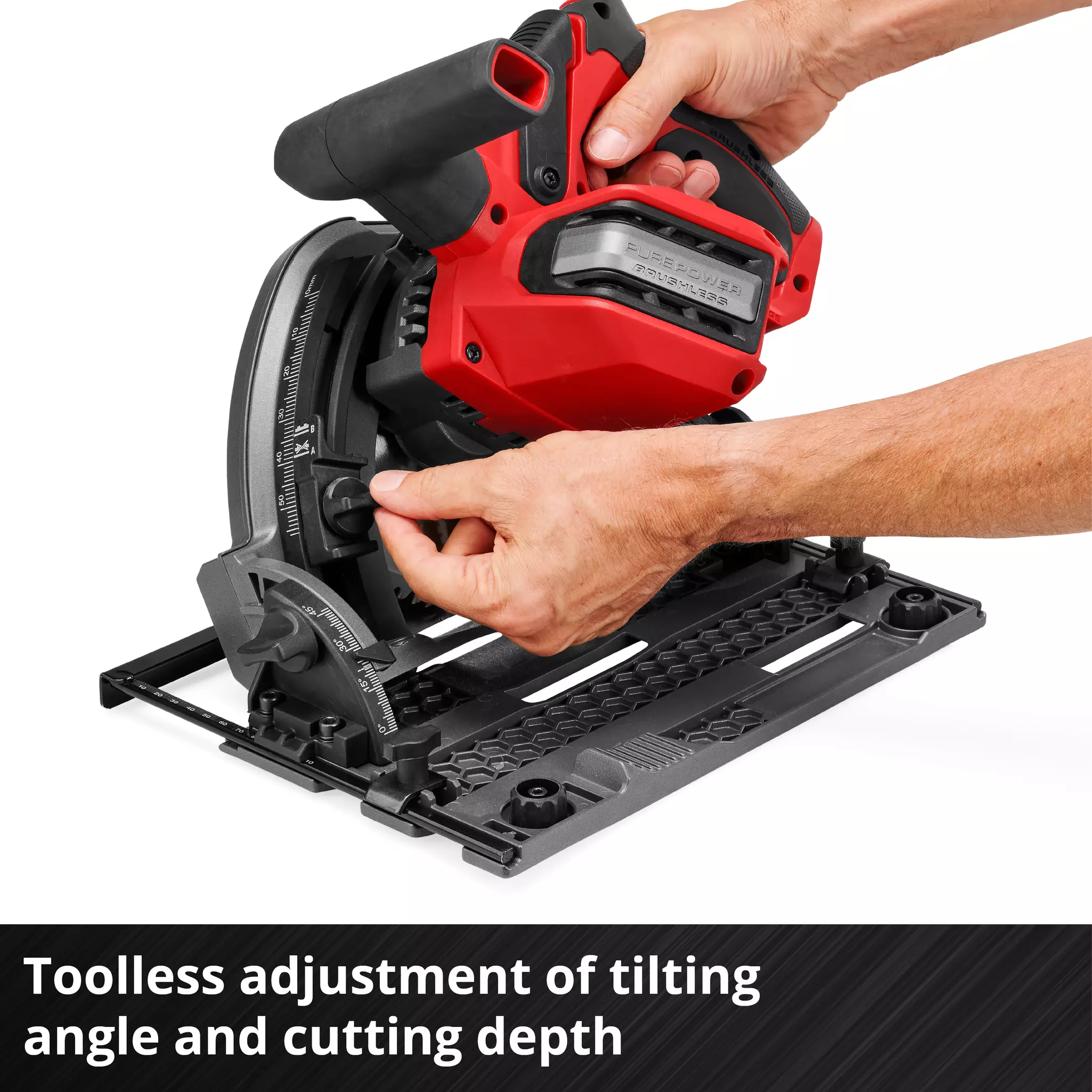Einhell Cordless 165mm Plunge Saw - Unit Only - Image 2